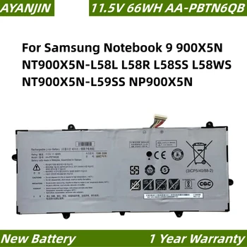 AA-PBTN6QB 11,5 V 66Wh Аккумулятор для ноутбука Samsung Notebook 9 900X5N NT900X5N-L58L L58R L58SS L58WS NT900X5N-L59SS NP900X5N