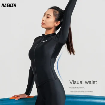 Солнцезащитный купальный костюм, женский гидрокостюм для похудения, костюм медузы для серфинга, Корейская версия быстросохнущей спортивной одежды