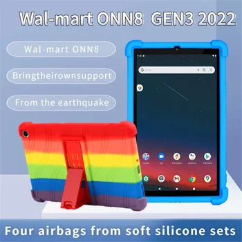 Для нового планшета Walmart Onn 8 Case Gen 3 Модель: 100071483, Чехол для Walmart Onn 8 дюймов 2022 Силиконовый чехол Защитная оболочка