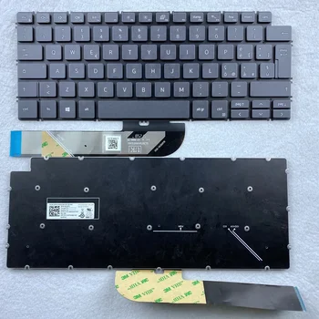 Итальянская клавиатура для ноутбука Dell Latitude 13 3301 Vostro 5390 без рамки, Черный DPN 0CJMTX IT Layout