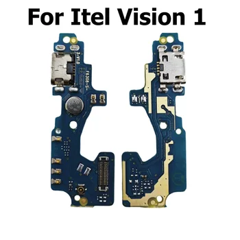 Плата порта зарядки для Itel Vision 1 USB-док-станция для зарядки, Разъем питания, замена гибкого кабеля, Ремонт