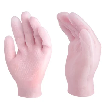1 пара перчаток для смягчения сухой потрескавшейся кожи рук у мужчин и женщин
