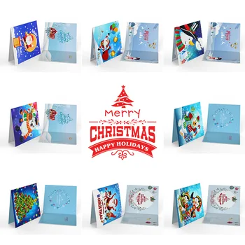 5D DIY Набор для алмазной живописи Поздравительные открытки Рождественский подарок на День Рождения Вышивка Мозаика для детей Семейная ручная работа Joy Craft
