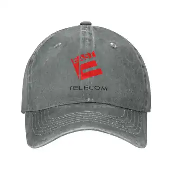 Модная качественная джинсовая кепка с логотипом East Telecom, вязаная шапка, бейсболка