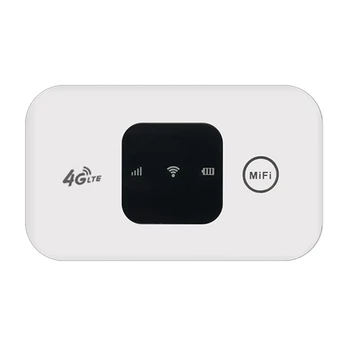 4G Wifi-роутер Mifi 150 Мбит /с, Wifi-модем белого цвета, поддерживает 10 пользователей со слотом для sim-карты