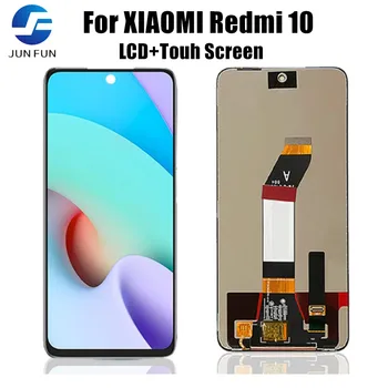 100% Оригинальный ЖК-дисплей для Xiaomi Redmi 10 Prime Display с сенсорным экраном и цифровым преобразователем в сборе для Redmi 10 LCD Redmi10 2022 Display