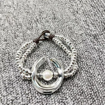 2022 Новый модный браслет UNOde50 из серебра 925 пробы с гальваническим покрытием, изысканный подарок для женщин на фестиваль