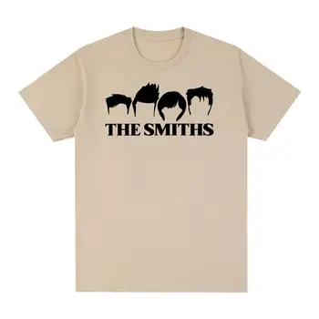 The Smiths Винтажная футболка Ретро Дизайн Хлопок Поп Инди Панк Рок Группа Мужская футболка Новая Футболка Женские Топы