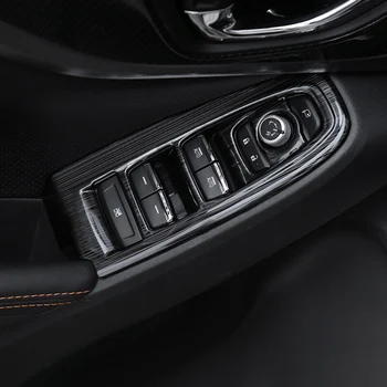 Кнопка управления стеклоподъемником двери автомобиля, Наклейки на панель, рамки с блестками, Автоаксессуары для Subaru XV Crosstrek GT 2018 2019