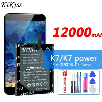 Аккумулятор Большой Емкости KiKiss 12000mAh Для OUKITEL K7 Power K7Power Высококачественные Аккумуляторы