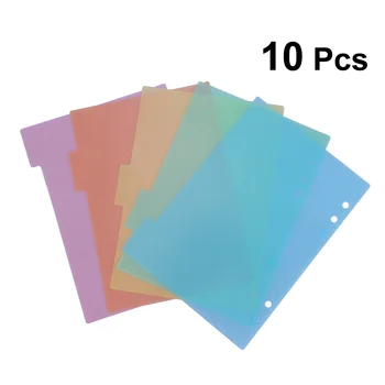 2 шт карточек-вкладок Разделитель страниц для блокнотов Блокноты с цветными этикетками Карман
