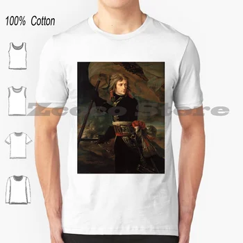 На мужской и женской мягкой модной футболке At Arcole От Antoine-Jean Gros из 100% хлопка с флагом знаменитой империи