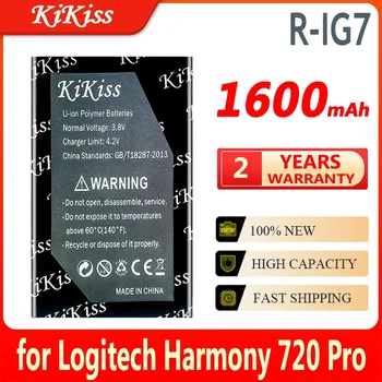 1600 мАч KiKiss Мощный аккумулятор R-IG7 (Harmony 880) для Logitech Harmony 720Pro 780 785 880Pro 885 890Pro 895 900Pro 720 Pro