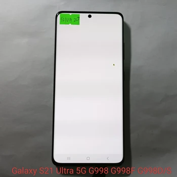 6,8-дюймовый ЖК-изогнутый экран в сборе, подходит для Galaxy S21 Ultra 5G серии G998 G998U G998B defect,