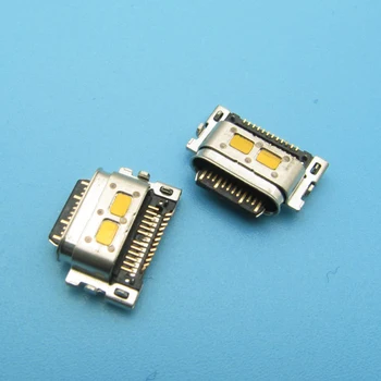 10 шт./лот Тип-C USB Порт Для Зарядки Зарядное Устройство Разъем Micro Jack Док-станция Для LG Stylo 4 Q710 Q710MS Q710CS L713DL