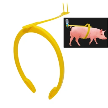 1 шт. стент для осеменения свиноматок с тремя зубцами, устройство для искусственного осеменения с защитой от обратного потока, кронштейн для инструментов для разведения свиноматок
