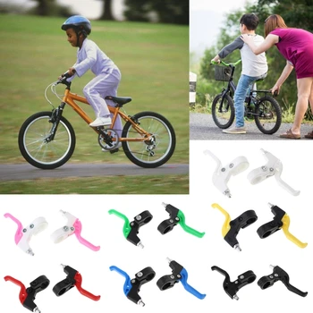 2 предмета Тормозной рычаг детского велосипеда Пластиковый Легкий велосипед Красочный Универсальный