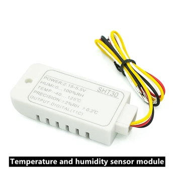 Цифровой модуль датчика температуры и влажности SHT30 модуль датчика температуры и влажности связи I2C с корпусом